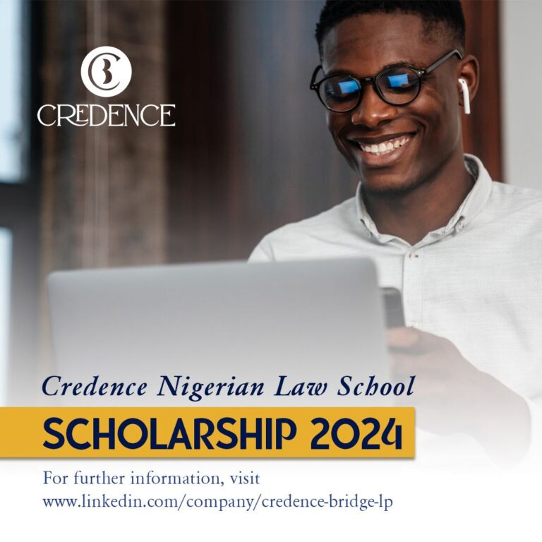CREDENCE NIGERIAN SCHOLARSHIP