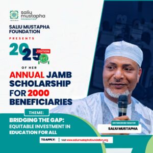 Saliu Mustapha Foundation Free Jamb form 