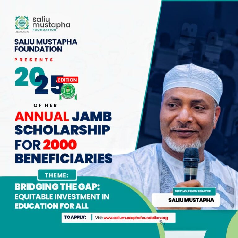 Saliu Mustapha Foundation Free Jamb form