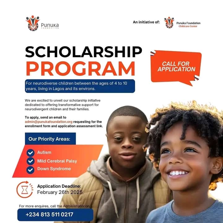 Punuka Foundation Scholarship for Children 2025
