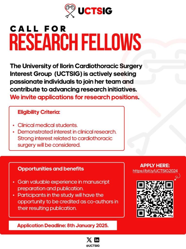 UCTSIG RESEARCH SCHOLARSHIP 2025