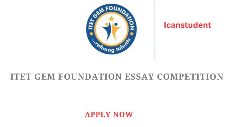 ITET Gem Foundation Essay Competition
