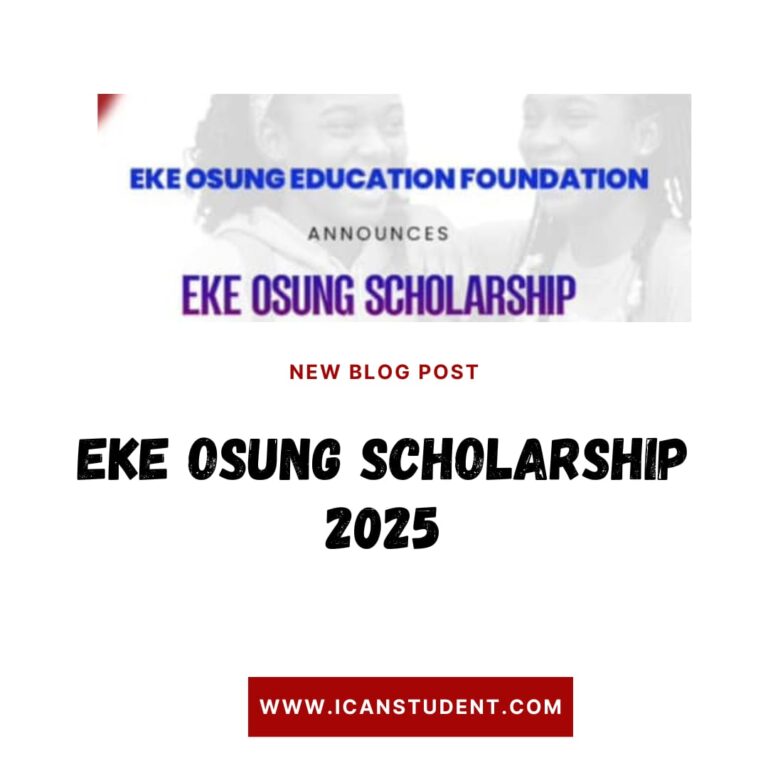 Eke Osung Scholarship 2025