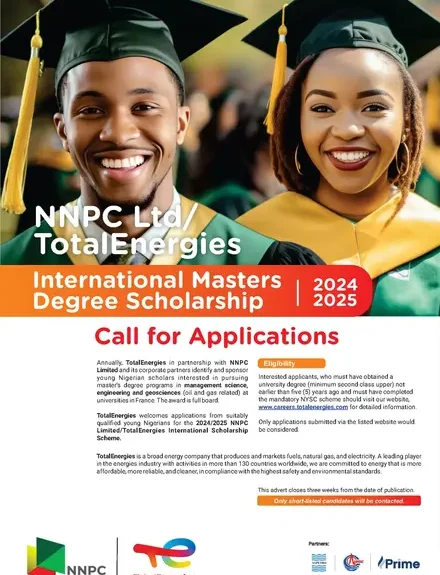 TOTAL Energies Merit Scholarship Program 2025