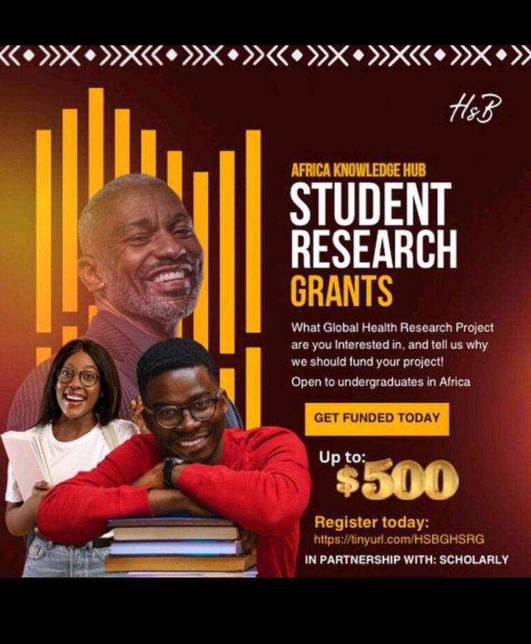 Africa Knowledge Hub – Student Research Grant 2025