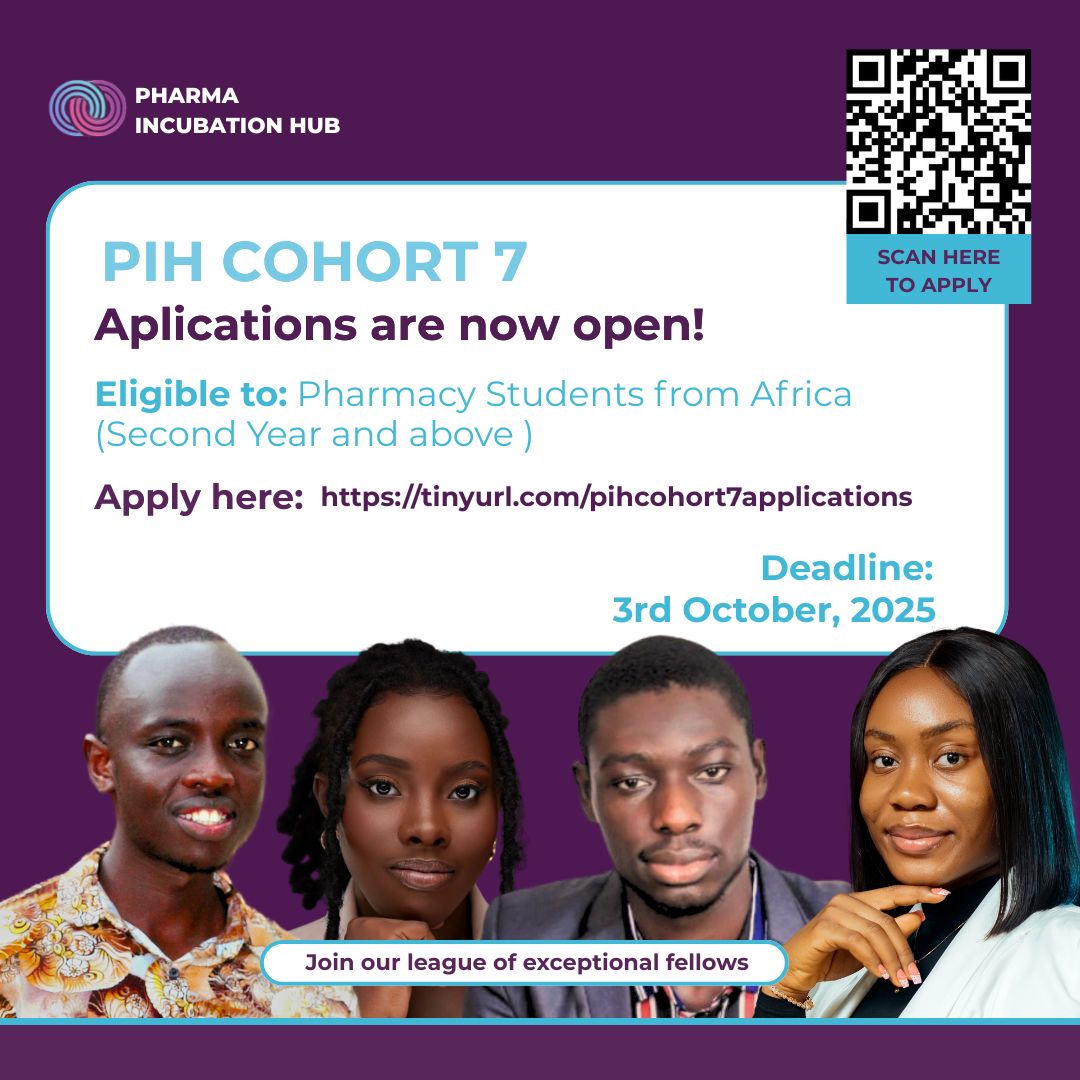 Pharma Incubation Hub – Call for applications – Cohort 7 2025