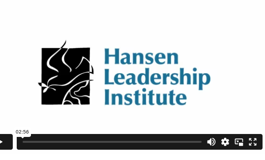 Fully funded USA Hansen Leadership Institute Fellowship 2026