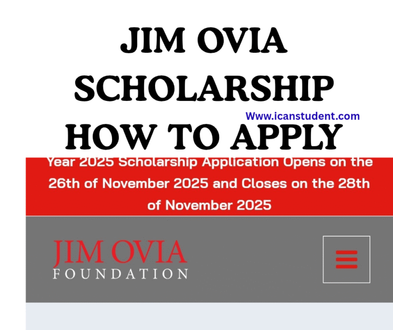 2025 Jim Ovia Foundation Scholarship for New Applicants – How to Apply