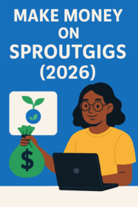 How to Make $100 a month on SproutGigs (Complete 2026 Guide for Students and Beginners)