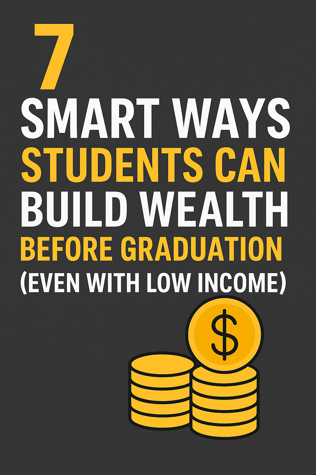 Smart Ways Students Can Build Wealth Before Graduation (Even With Low Income)