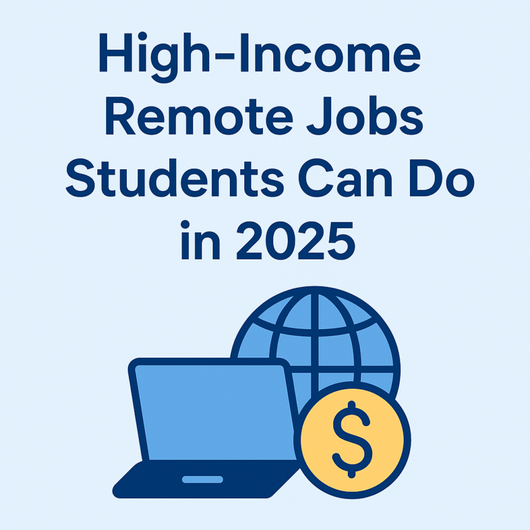 High-Income Remote Jobs Students Can Do in 2025 (Earn in Dollars From Nigeria)