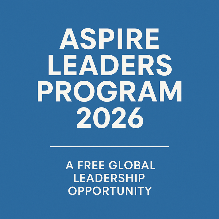 Fully Funded Fellowship: Aspire Leaders Program 2026