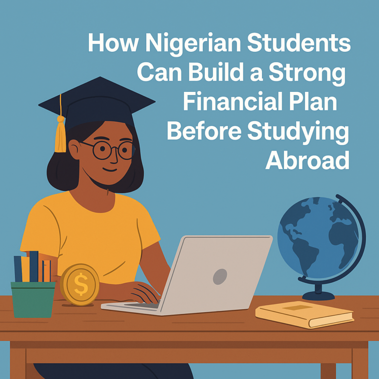 How Nigerian Students Can Build a Strong Financial Plan Before Studying Abroad in 2025