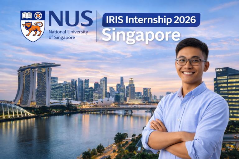 NUS IRIS Internship 2026 in Singapore — Fully Funded Research Internship