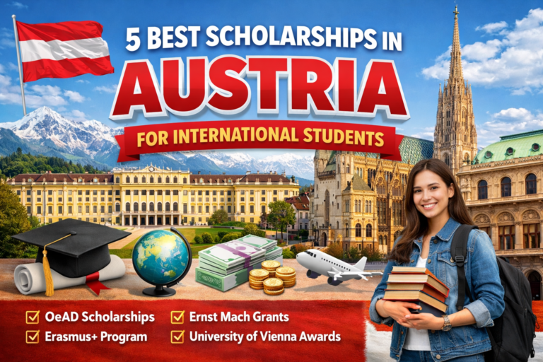 5 Best International Scholarships in Austria (Official Links + Study Tips for 2026