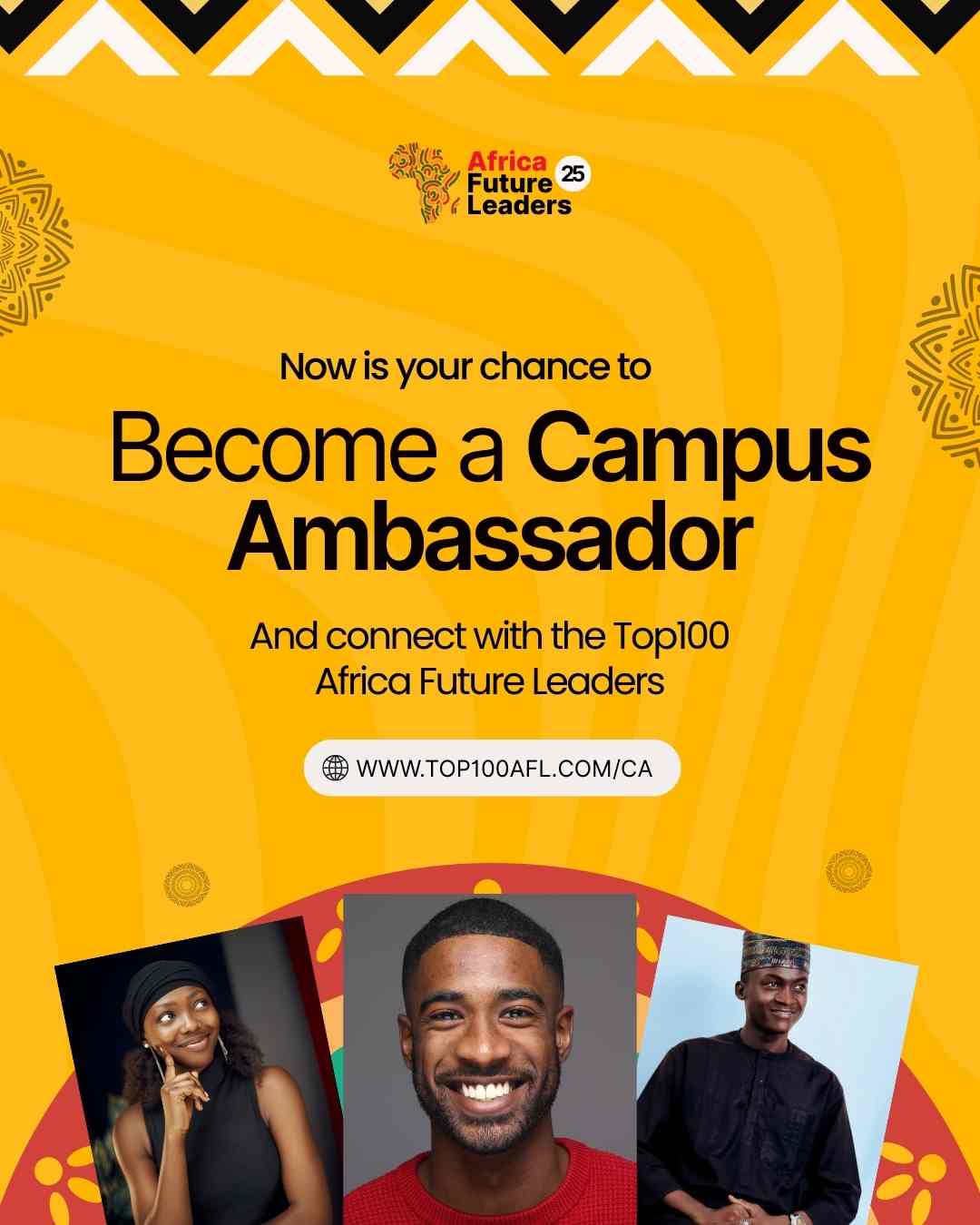Call for Campus Ambassadors:Top100 Africa Future Leaders – Exclusive Opportunity for Nigerian Students