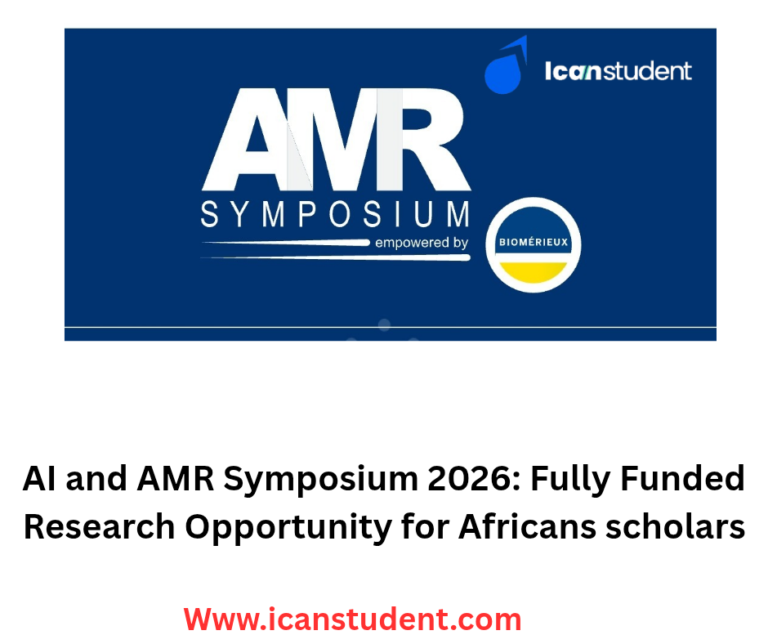 AI and AMR Symposium 2026: Fully Funded Research Opportunity for Africans scholars