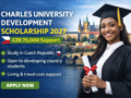 Charles University Development Scholarship 2027 – Study in Czech Republic (Fully-Funded)