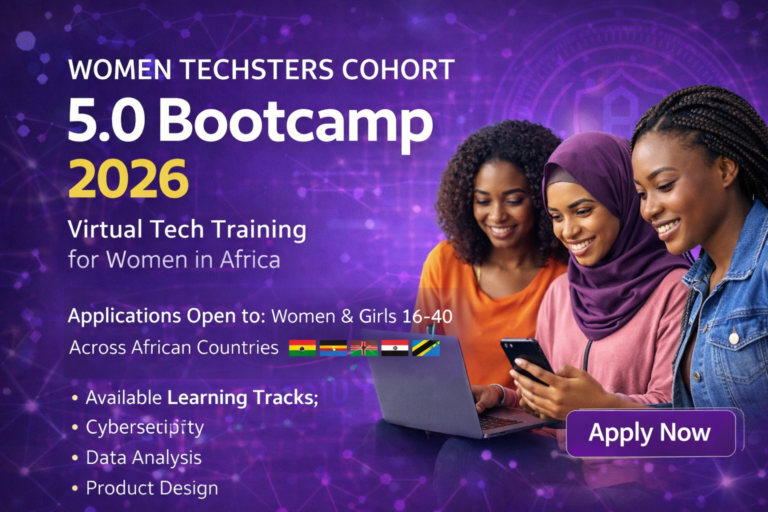 Women Techsters Cohort 5.0 Bootcamp 2026 (Virtual Tech Training)