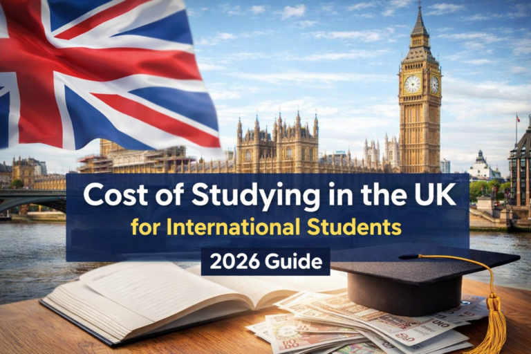 Cost of Studying in the UK for International Students (2026) – Full Financial Guide