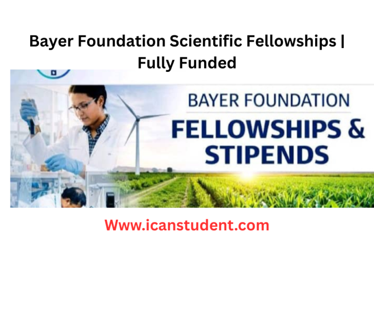 Bayer Foundation Scientific Fellowships | Fully Funded