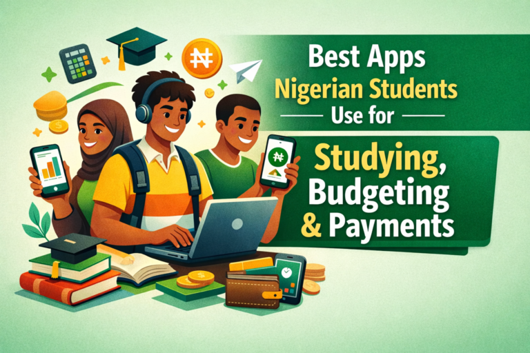 Best Apps Nigerian Students Use for Studying, Budgeting & Payments (2026 Guide)