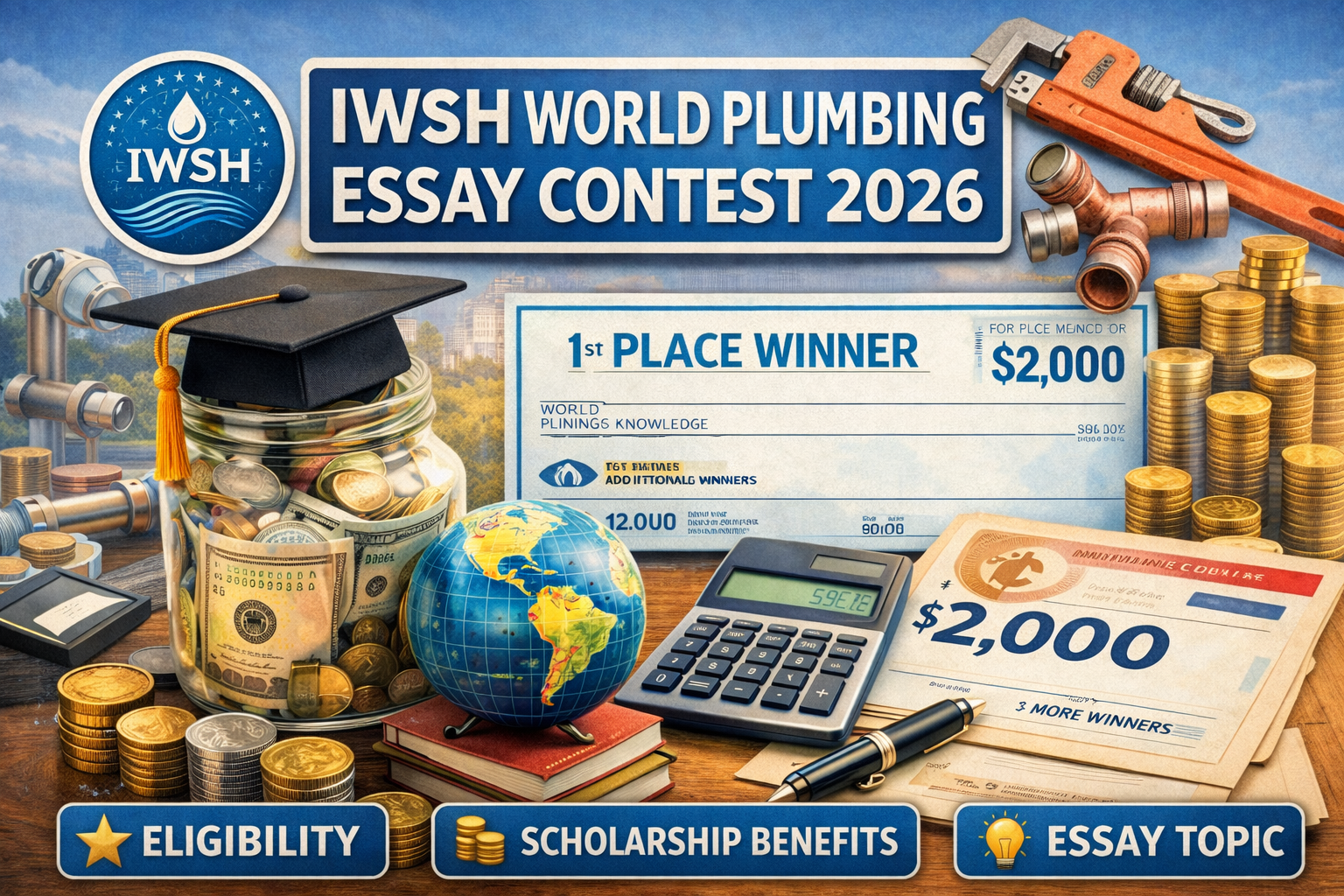 IWSH World Plumbing Day Essay Contest 2026 — Full Guide