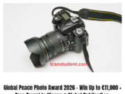 Global Peace Photo Award 2026 – Win Up to €11,000 + Free Travel to Vienna & Global Publication