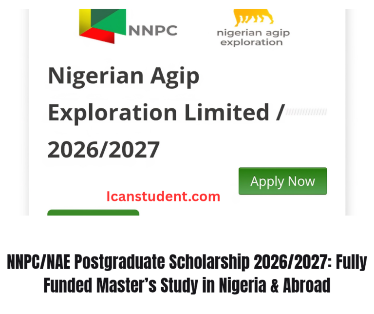 NNPC/NAE Postgraduate Scholarship 2026/2027: Fully Funded Master’s Study in Nigeria & Abroad