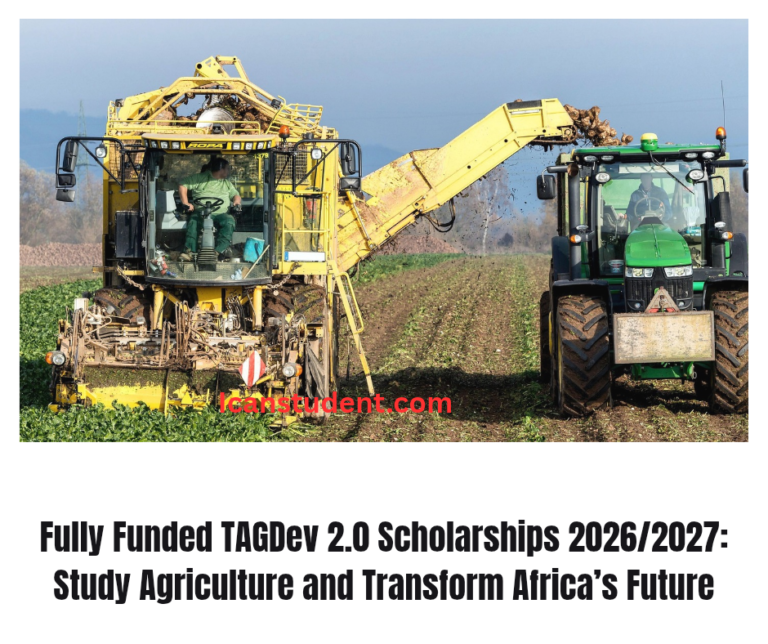 Fully Funded TAGDev 2.0 Scholarships 2026/2027: Study Agriculture and Transform Africa’s Future