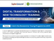 Catch the Researcher Young Programme (CRYP) 2026 – Fully Funded Digital Research Training for Undergraduate