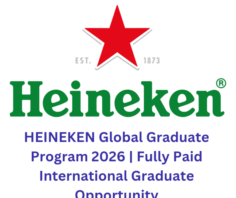 HEINEKEN Global Graduate Program 2026 | Fully Paid International Graduate Opportunity