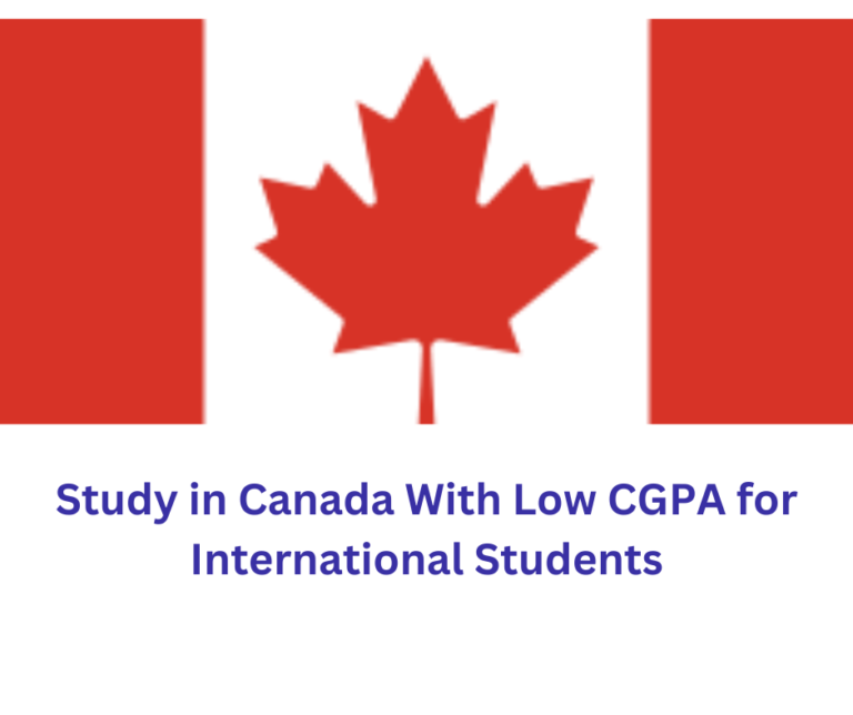 Study in Canada With Low CGPA for International Students