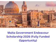 Malta Government Endeavour Scholarship 2026 (Fully Funded Opportunity)