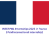 INTERPOL Internships 2026 in France | Paid International Internship