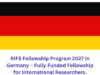 RIFS Fellowship Program 2027 in Germany – Fully Funded Fellowship for International Researchers.