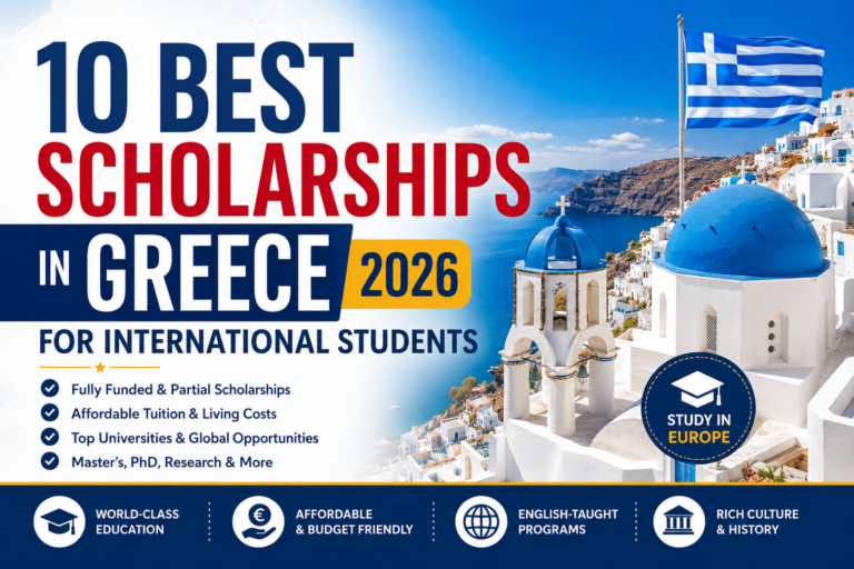 10 Best Scholarships in Greece 2026 for International Students