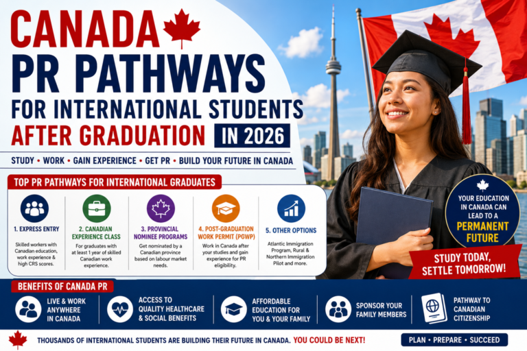 Canada PR Pathways for International Students After Graduation in 2026