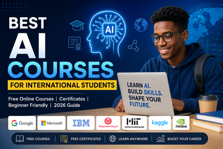 Best Free AI Courses for International Students in 2026