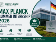 Max Planck Summer Internship 2026 in Germany (Fully Funded)