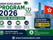 ANSHK Scholarship Program 2026 for Nigerian Graduates | Hong Kong PhD Application Fee Support