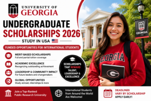 University of Georgia Undergraduate Scholarships 2026 in USA (Funded)