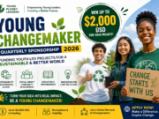 Young Changemaker Quarterly Sponsorship 2026 || Win Up to $2,000 for Sustainability & Social Impact Projects