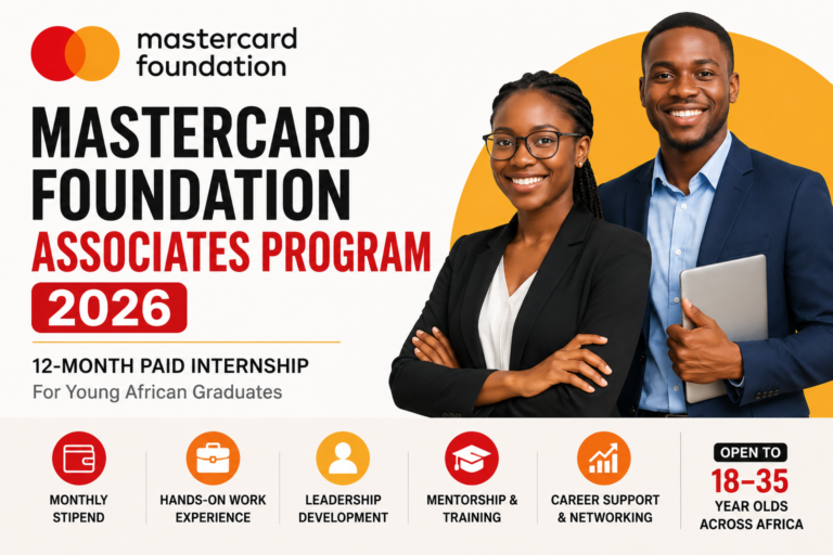 Mastercard Foundation Associates Internship Program