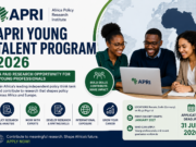 Africa Policy Research Institute (APRI) Young Talent Program 2026 (Paid Research Opportunity for Young Professionals)