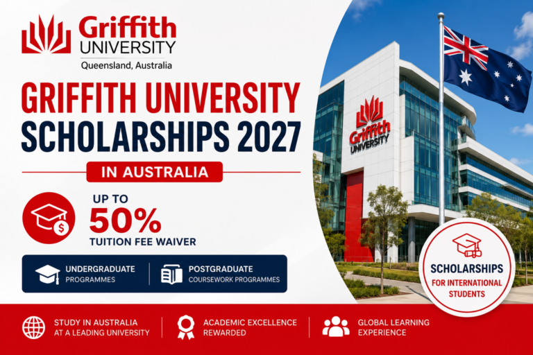 Griffith University Scholarships 2027 in Australia