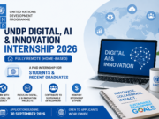 UNDP Digital, AI and Innovation Internship 2026 (Home-Based, Paid)