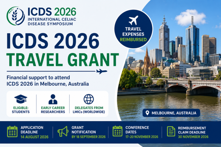 Fully Funded Travel Grant 2026 in Australia | ICDS 2026 Travel Grant for Students.