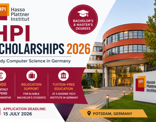 Study Computer Science in Germany: HPI Scholarship Programs 2026 | International Bachelor’s & Master’s Students