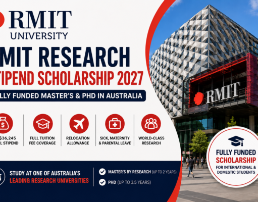RMIT Research Stipend Scholarship 2027 in Australia | Fully Funded